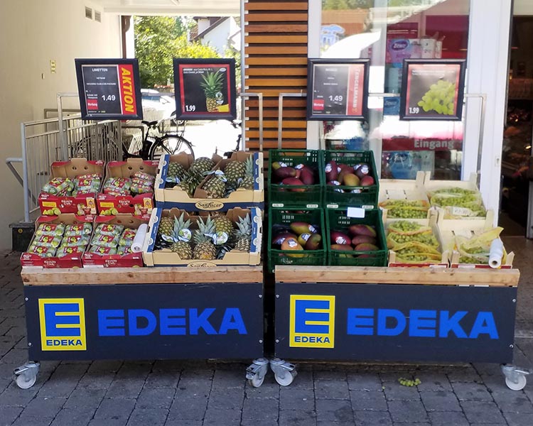 Filialumstellung Tengelmann zu Edeka Südbayern 2017 (90 Filialen in 3 Monaten im Innen-und Außenbereich umgerüstet) Image